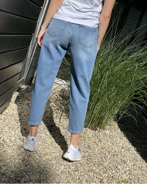 Džíny dámské Twinset RELAXED FIT modré